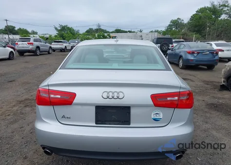2013 Audi A6 2.0T Premium from USA, damaged, VIN WAUFFAFC9DN080565